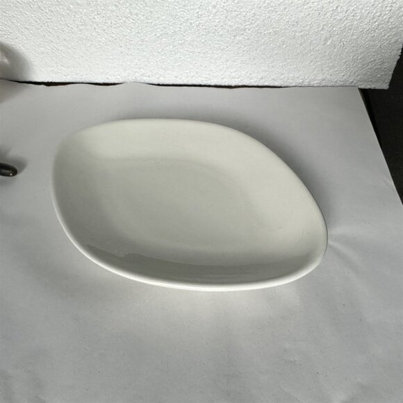 Walker China Diamond Shape Platter By Minners New York 6-48 White Restaurantware - Picture 4 of 7